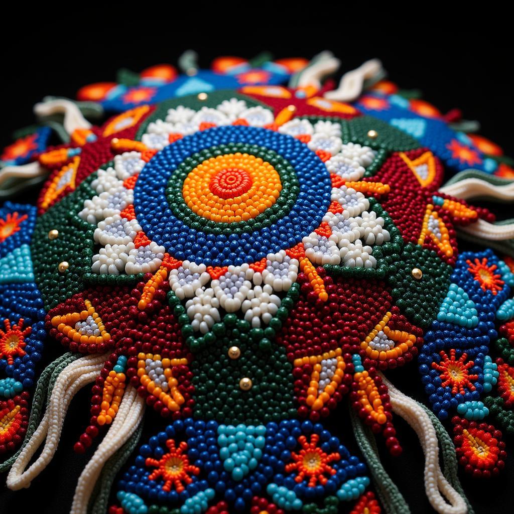 Contemporary Huichol Beadwork Art