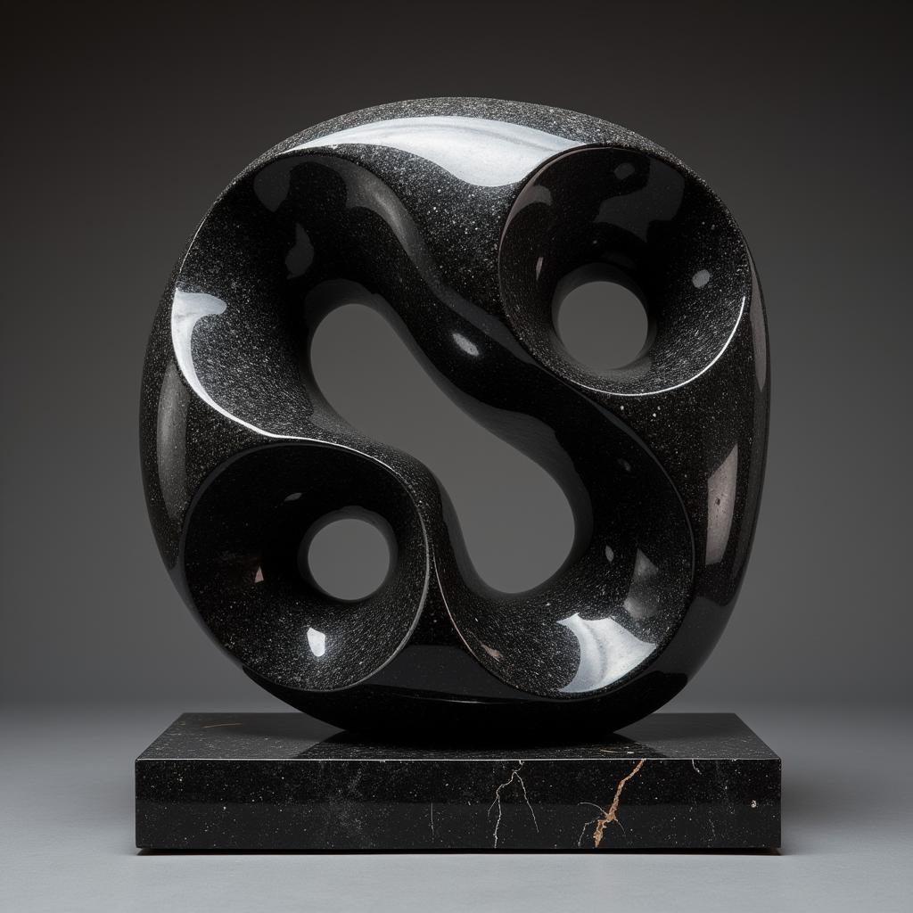 Abstract Stone Sculpture