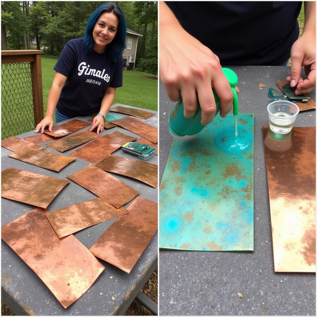 Copper Patina Techniques