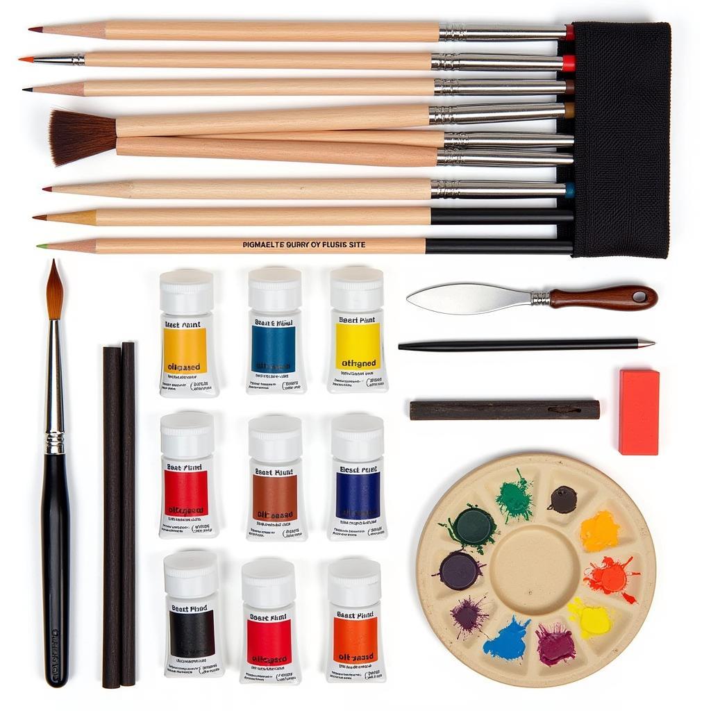 Essential Tools in a Creative Art Set