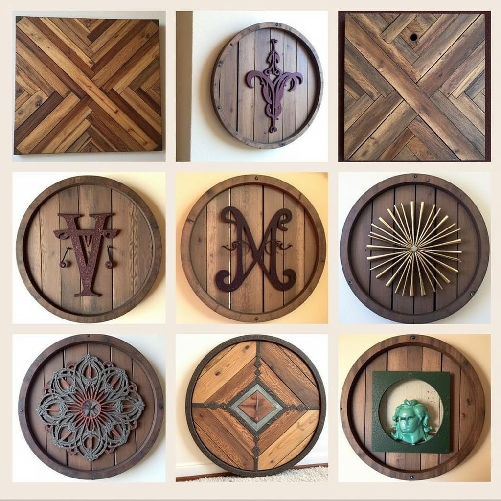 Creative Barrel Stave Wall Art Designs