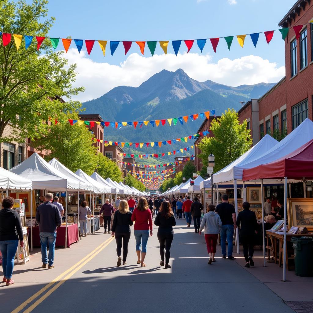 Crested Butte Art Walk in Colorado