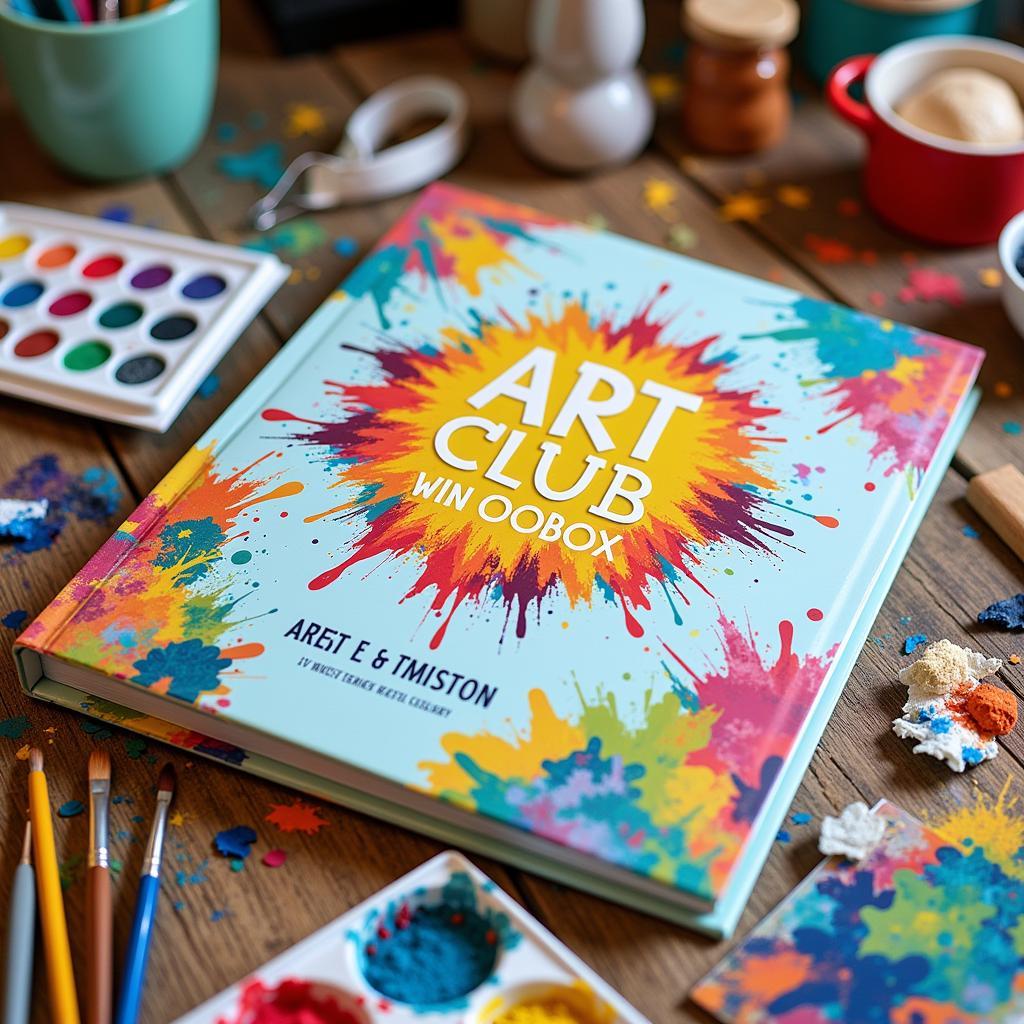 Cuốn sách về hội họa art club book