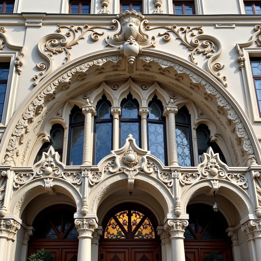 Czech Art Nouveau Architecture in Prague