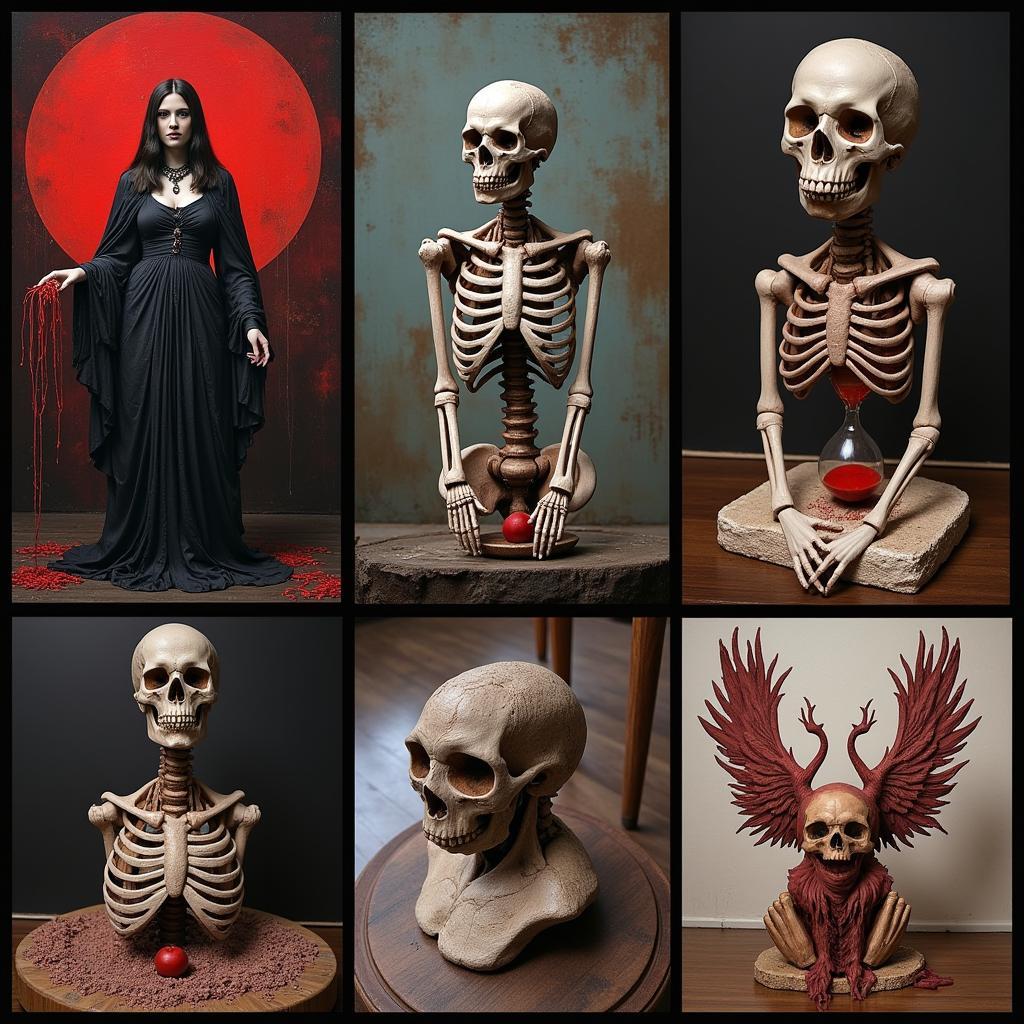 Dark Death Art Examples