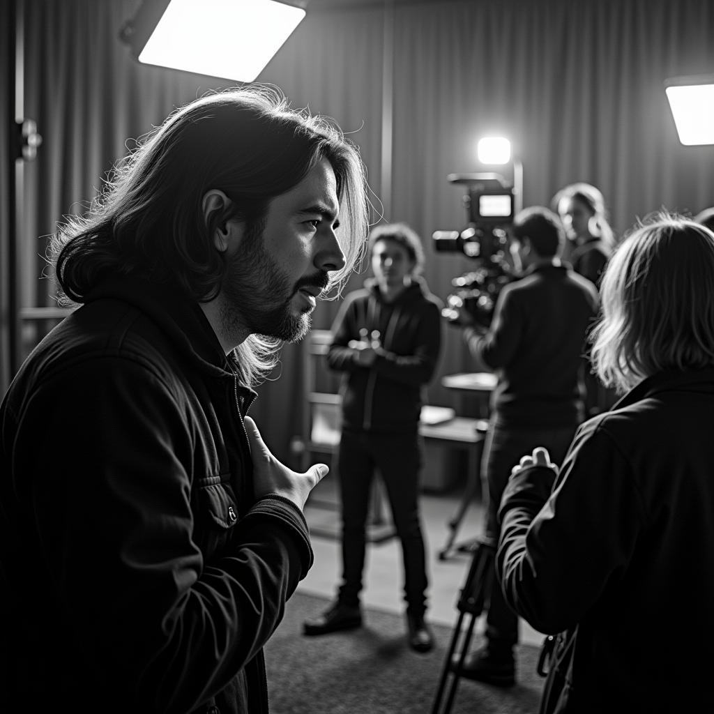 Dave Grohl directing Sound City