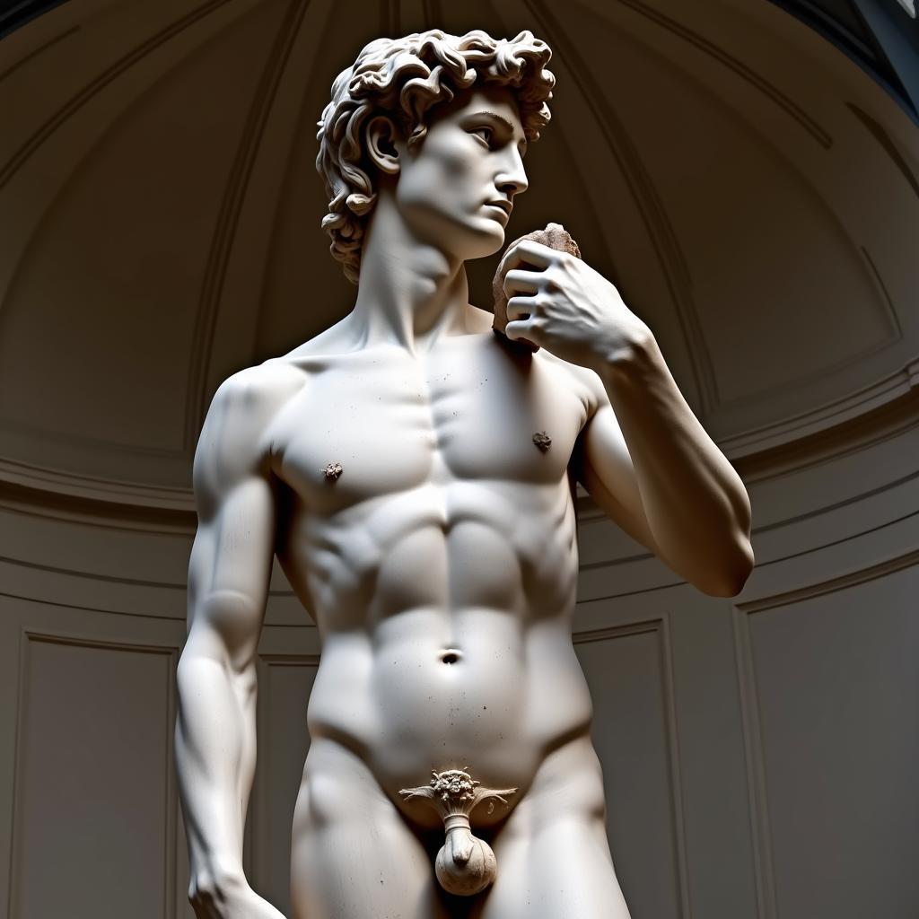 Tượng David của Michelangelo 