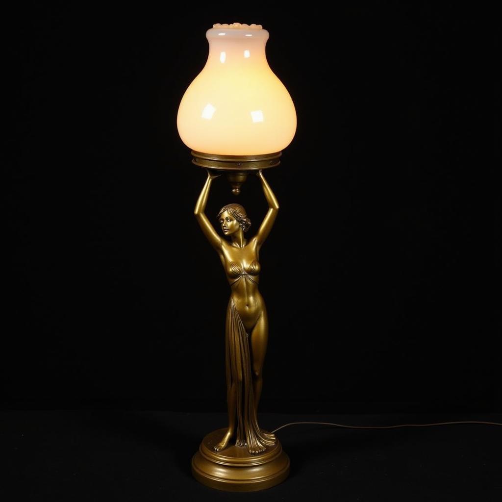 Đèn Art Deco Lady Lamp cổ điển