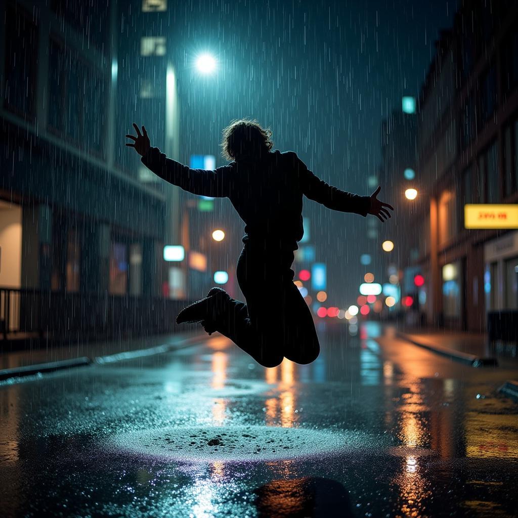 Digital Art Photography: Dancing in the Rain