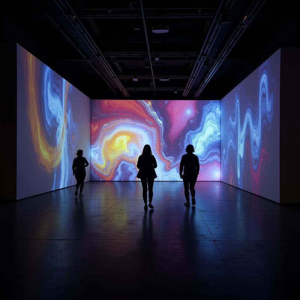 Interactive Digital Art Installation