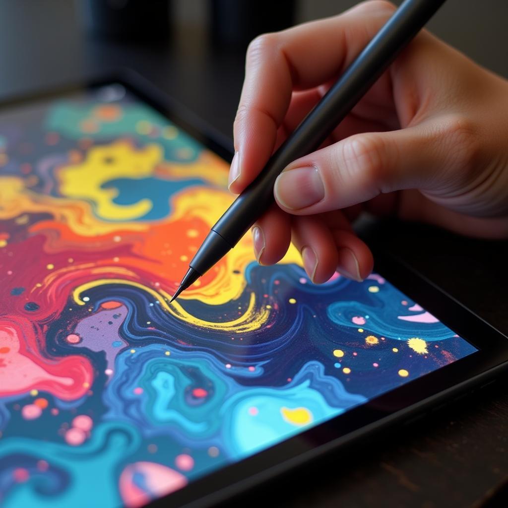 Exploring the Art Touch in Digital Art