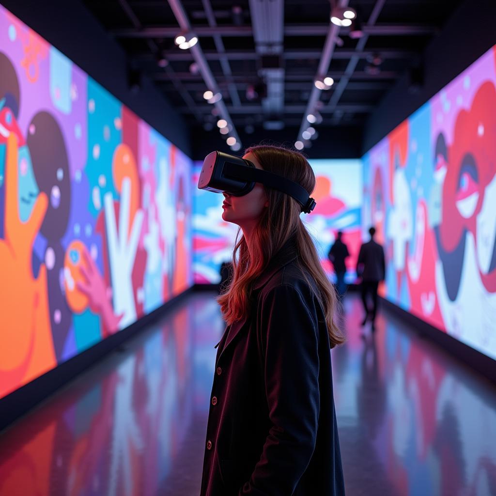 Exploring Digital Art Through Virtual Reality