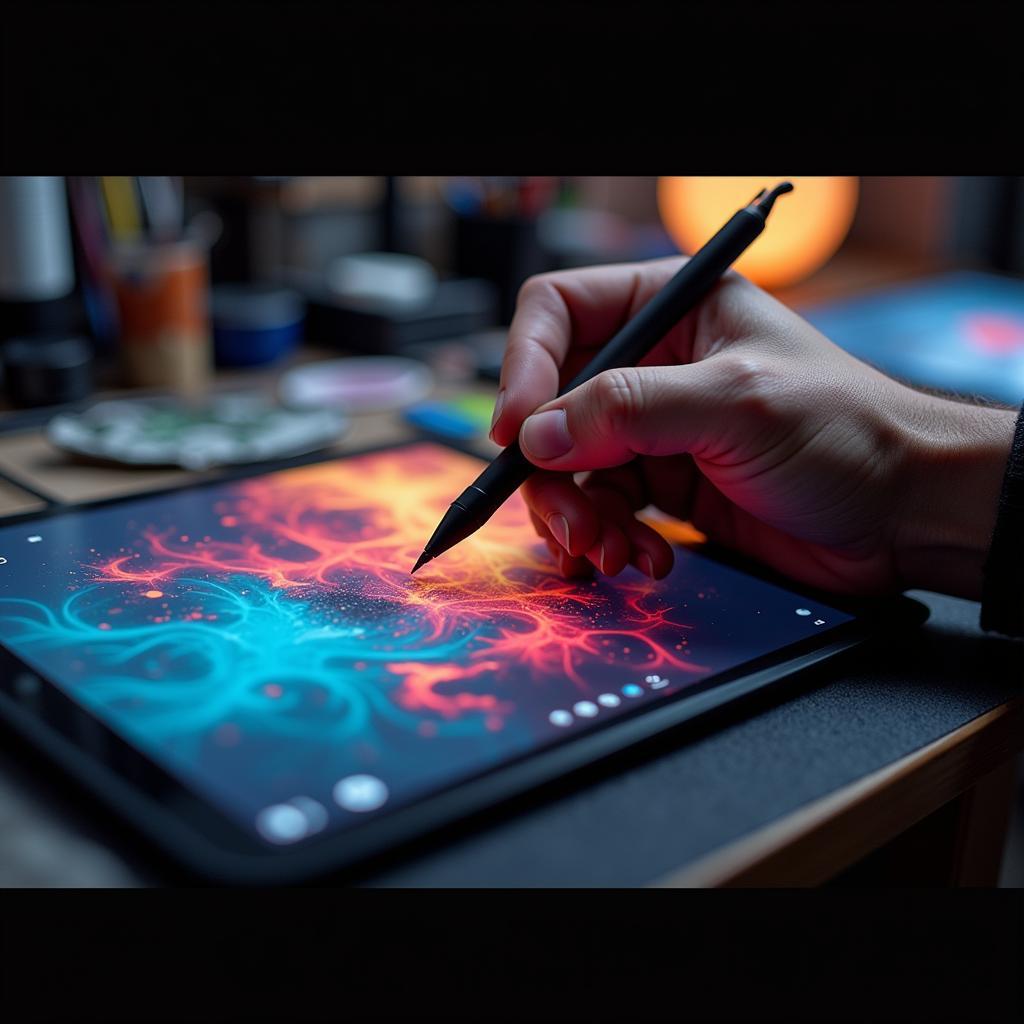 Digital Artist at Work