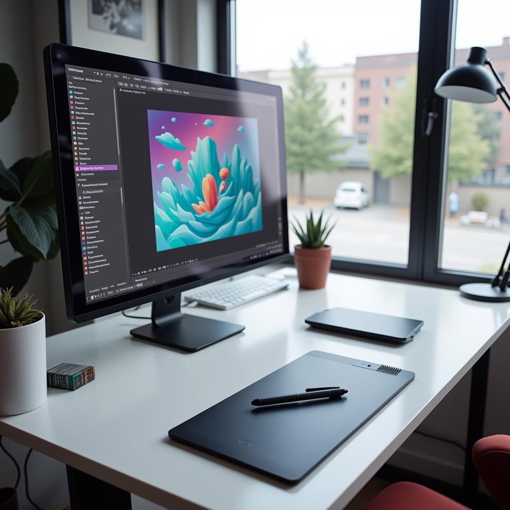 Digital Artist Workspace