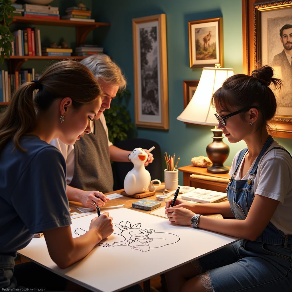 Disney Artists Creating Magic