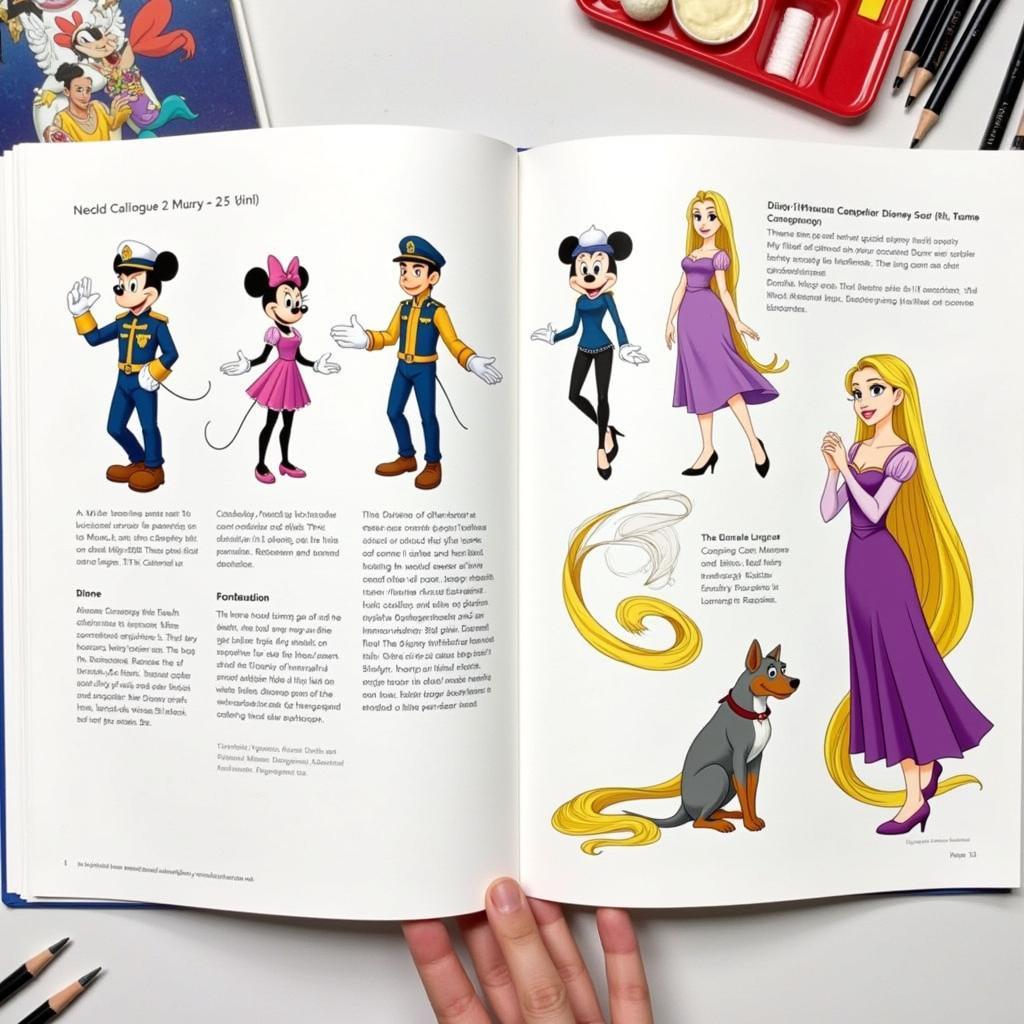 Disney Wish Character Design