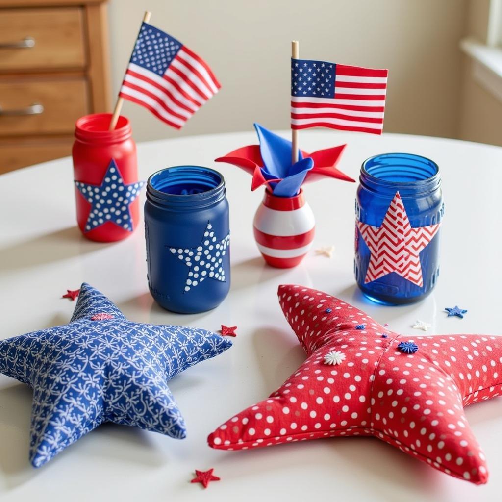 DIY 4th of July Decorations and Patriotic Art