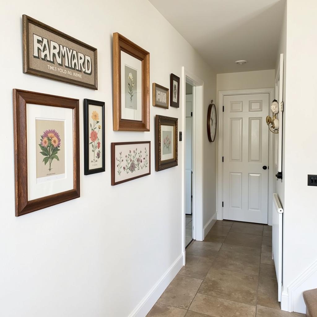 DIY Farmyard Gallery Wall Ideas