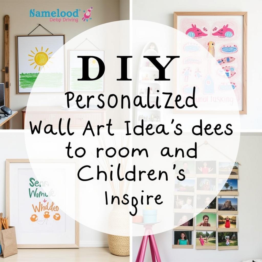 DIY Personalised Children's Wall Art Ideas