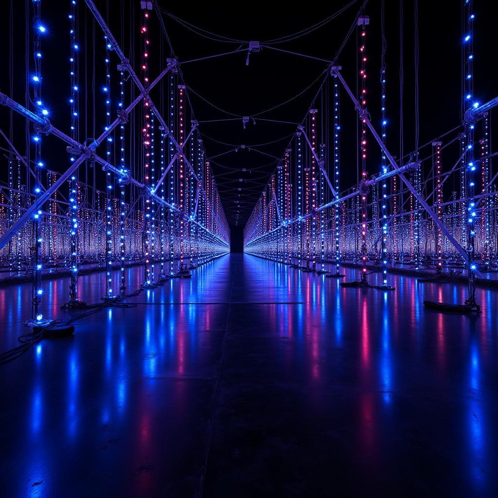 DMX Art Installation with LED Lights