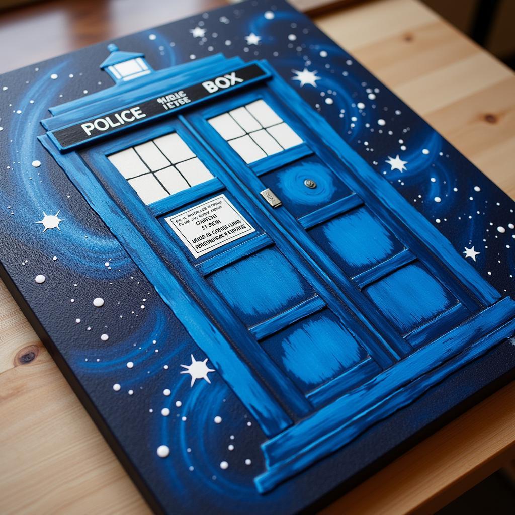 Custom Doctor Who Wall Art Ideas