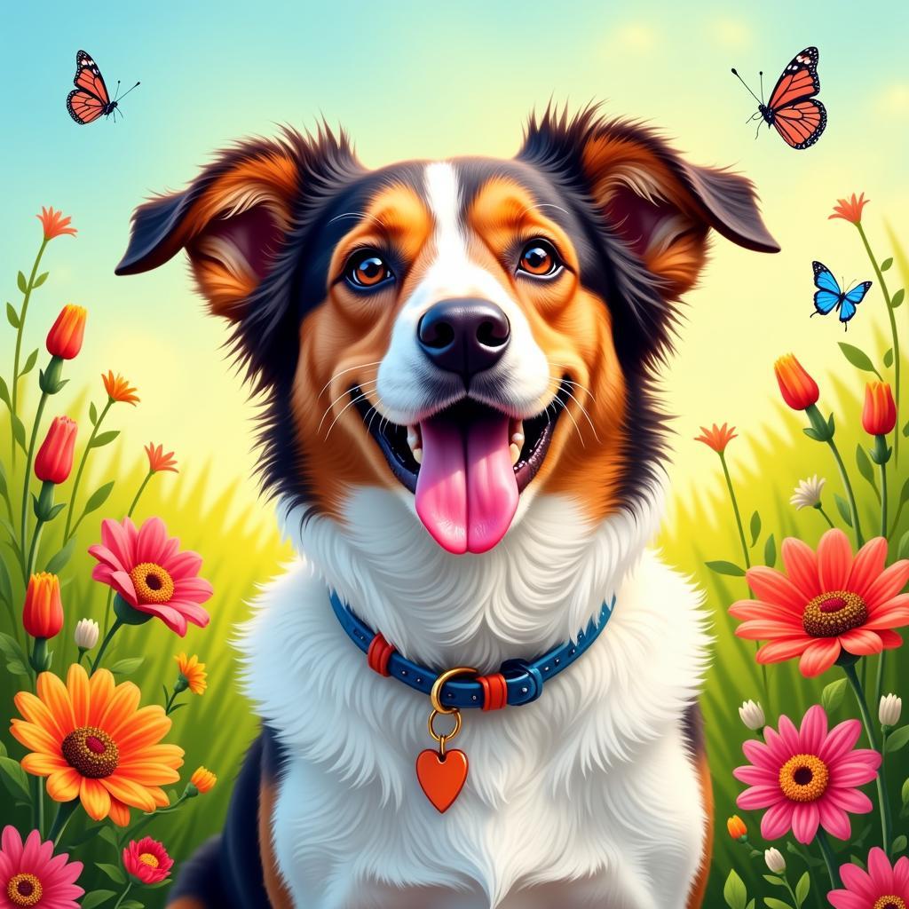 Dog Days Art: Canine Portrait