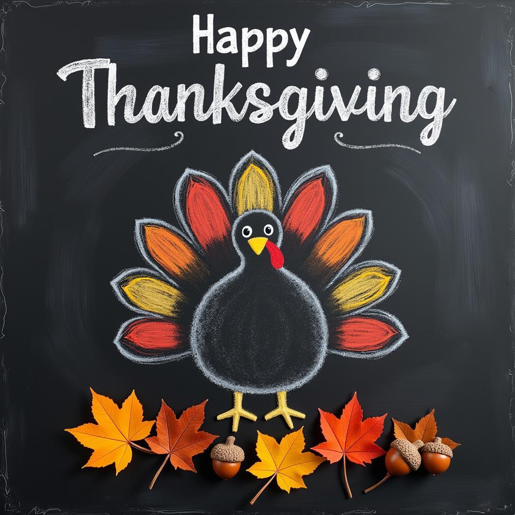 Easy Thanksgiving Chalkboard Art Ideas for Beginners