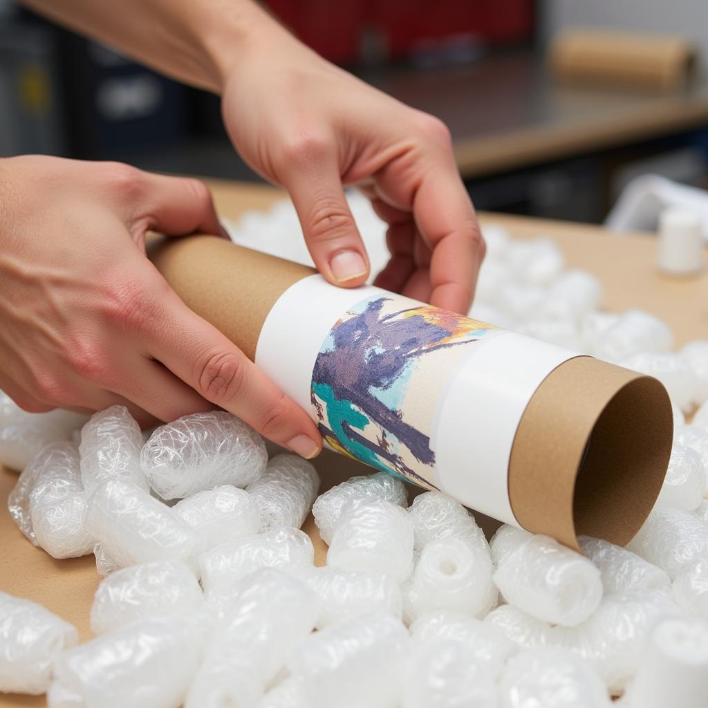 Secure Art Print Packaging