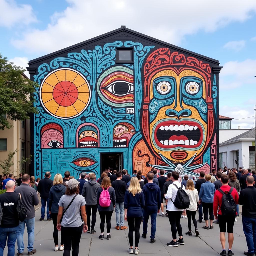 Dunedin Art Festival Street Art