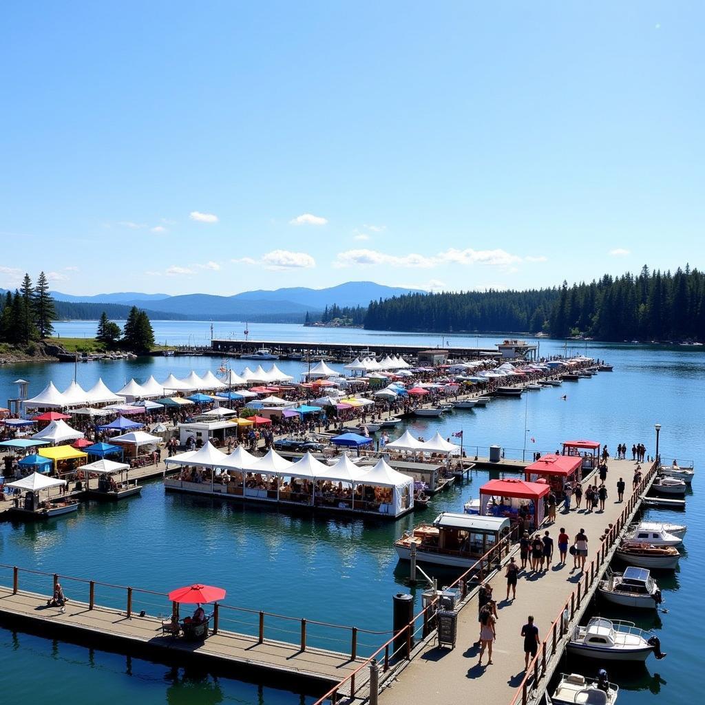 Eagle Harbor Art Fair Waterfront View