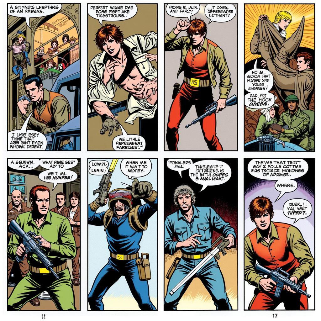 Early G.I. Joe Comic Art Styles