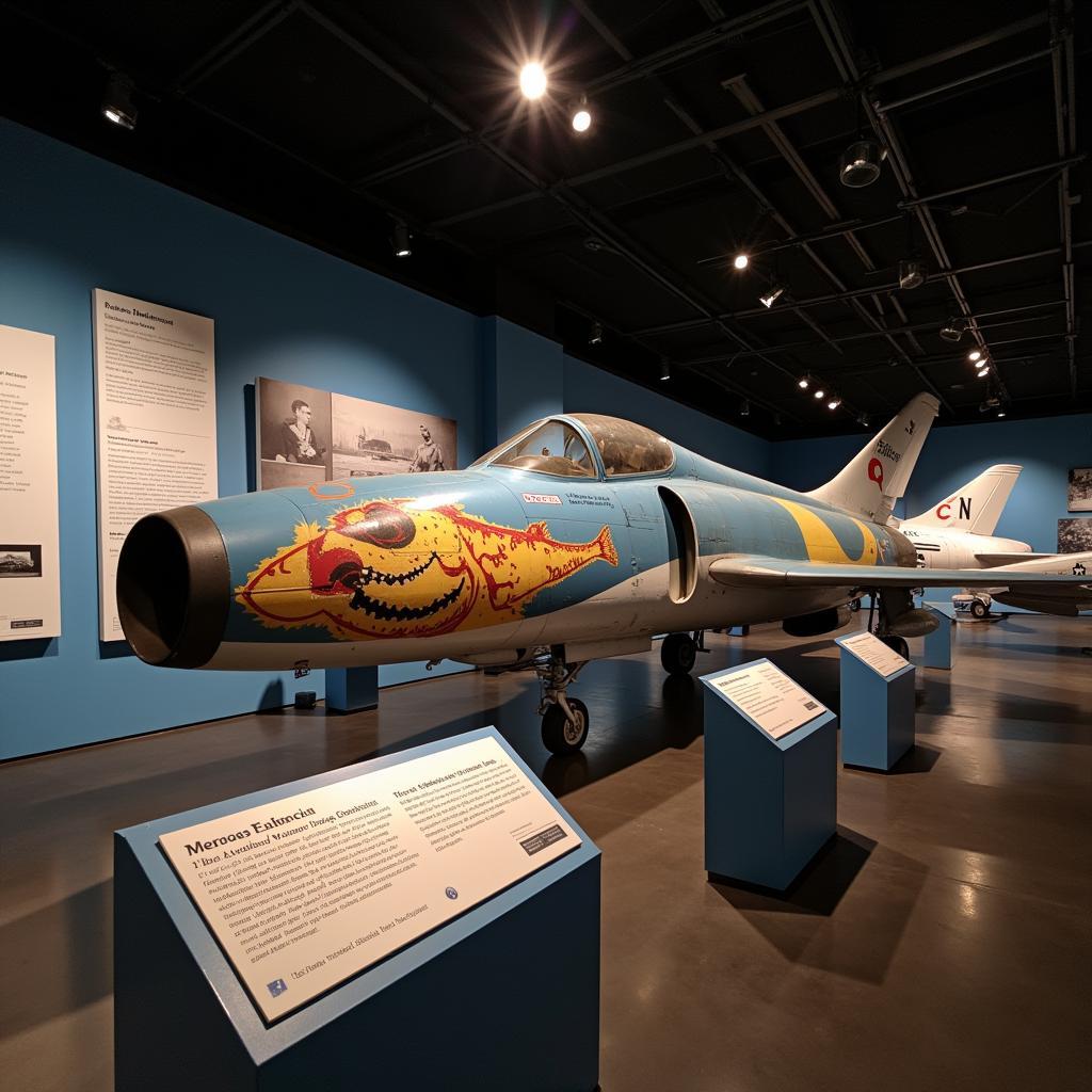 F-105 Thunderchief Nose Art: Museum Preservation