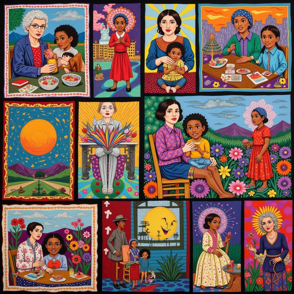 Faith Ringgold Story Quilts Inspiration