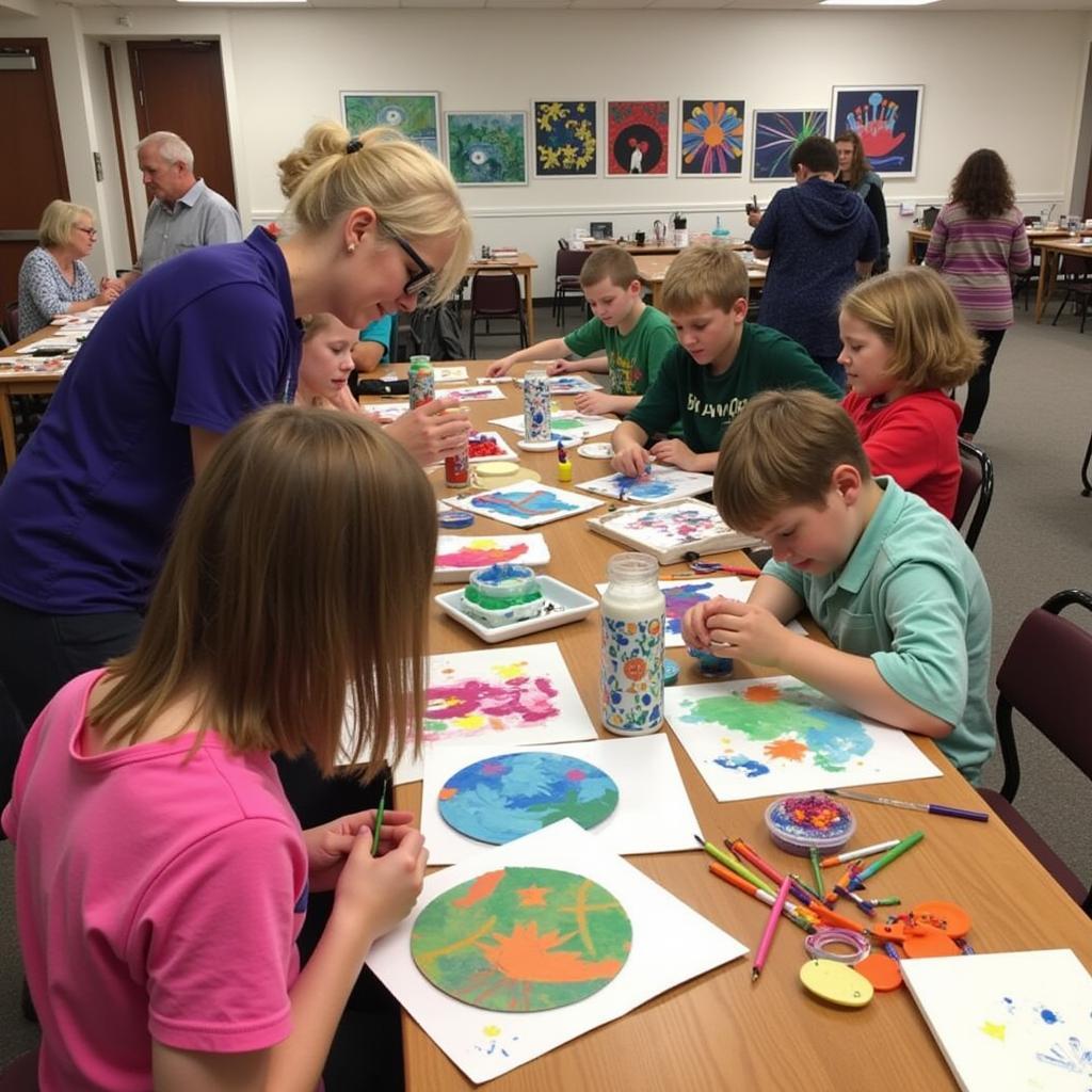 Interactive Art Workshop at Festival of the Arts Chatham