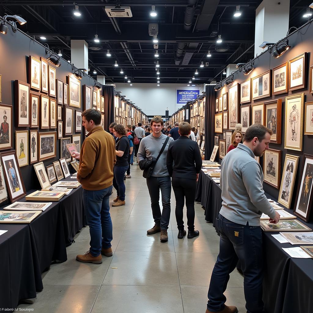 Finding Star Wars Art at Conventions and Artist Alleys