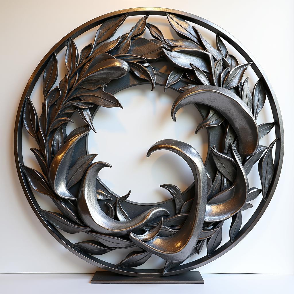  Finished Metal Art Sculpture 