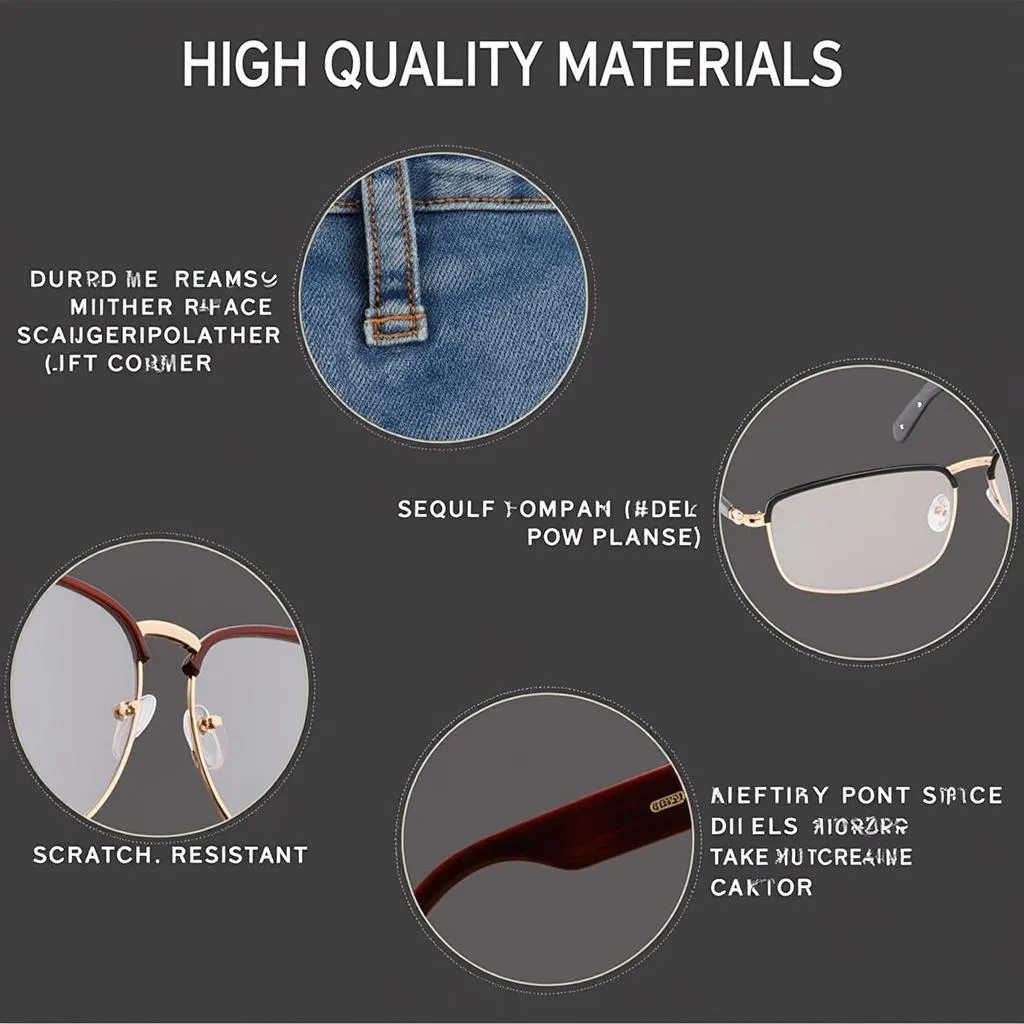 Quality Materials for Arts Sake Sunglasses