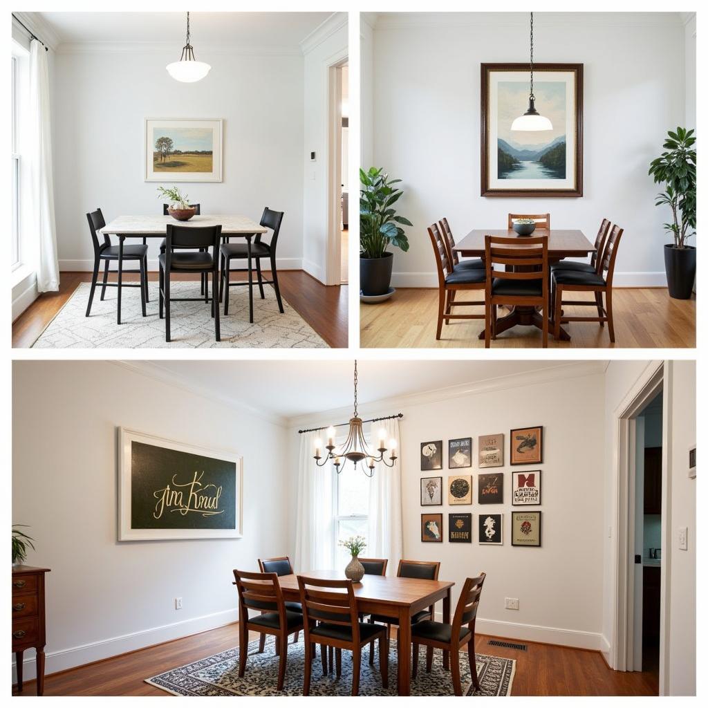 Framed Wall Art Ideas for Dining Rooms