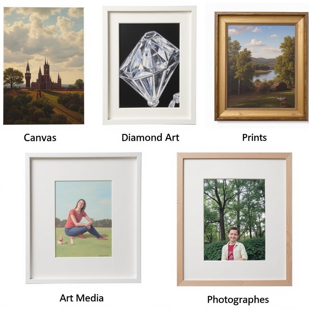 Framing Options for Various Art Media