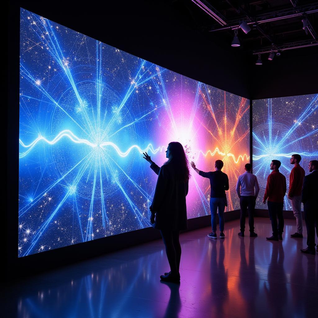 Fred Carrow's Interactive Digital Art Installation