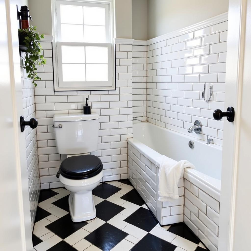 Art Deco Tiles for Small Bathrooms