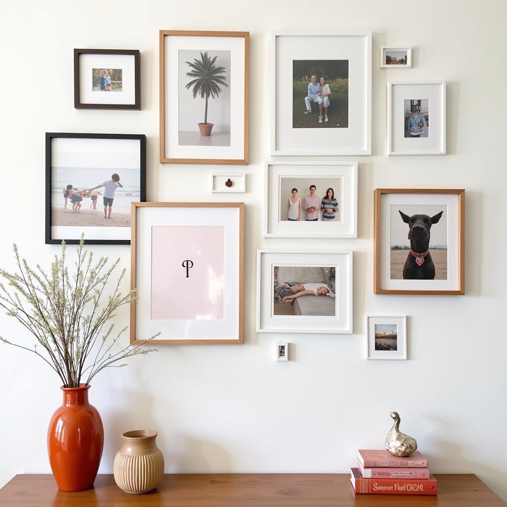 Gallery Wall with Unique Art Prints