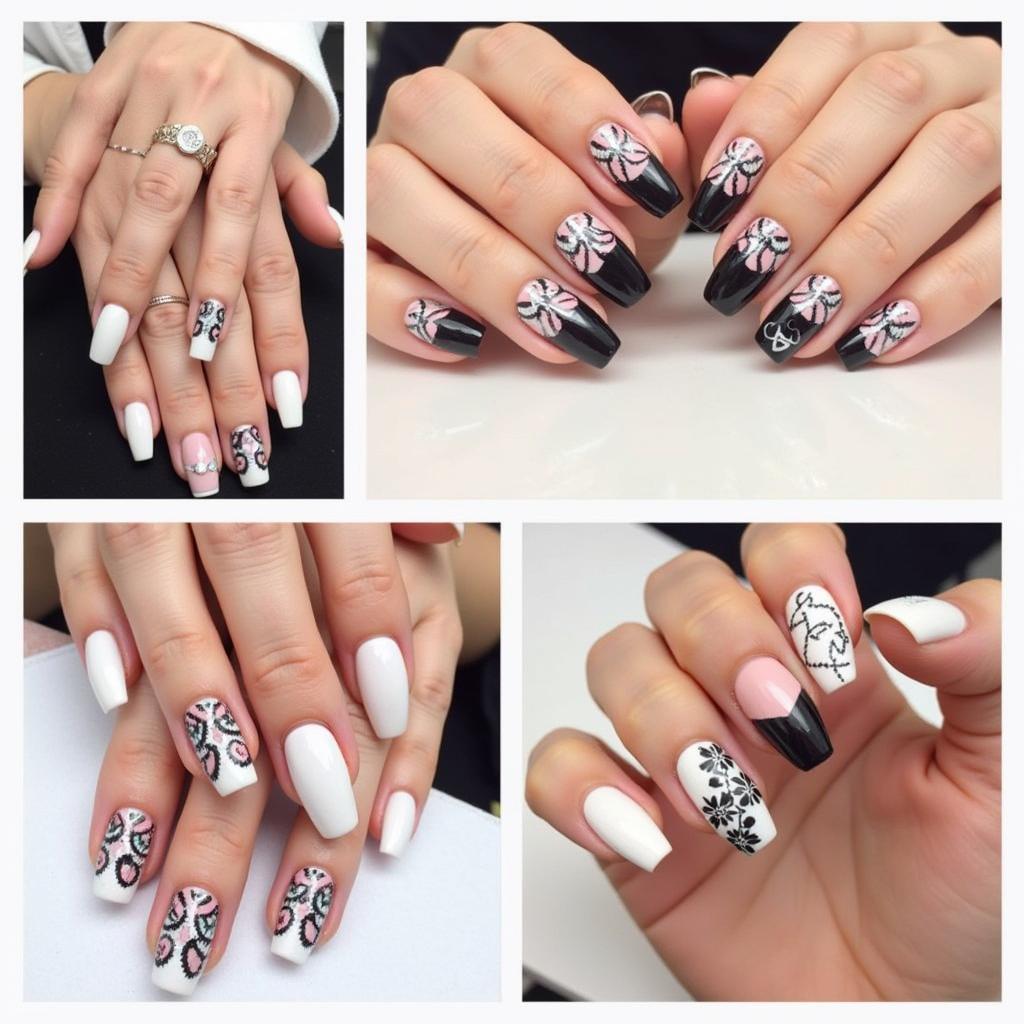 Gel Nail Art Designs