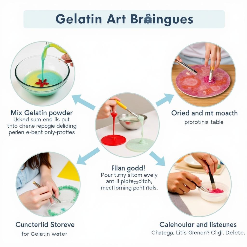 Basic Gelatin Art Techniques