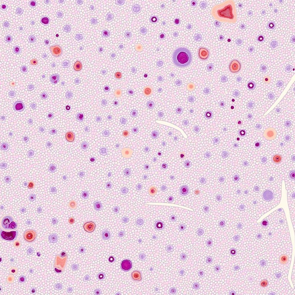 Visualizing gene expression patterns in tissue through gene speck art