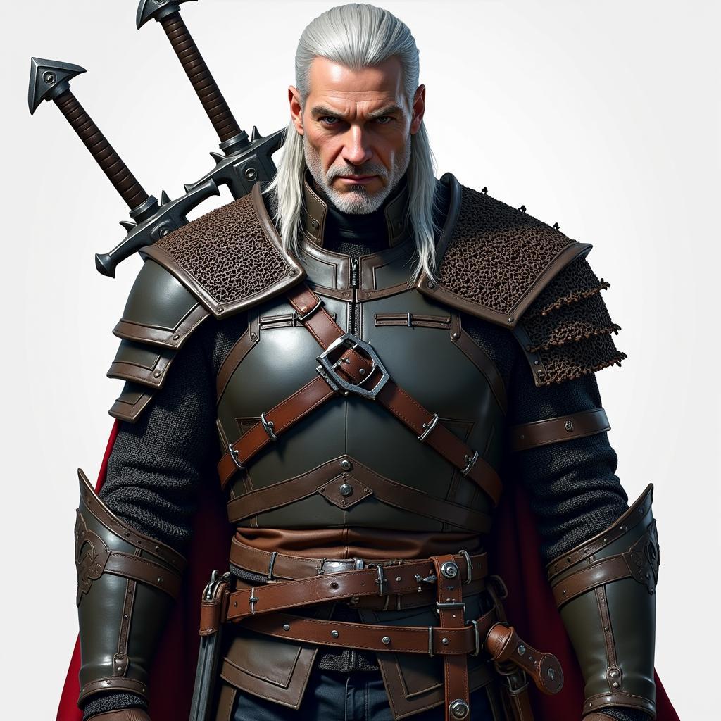 Concept Art of Geralt of Rivia