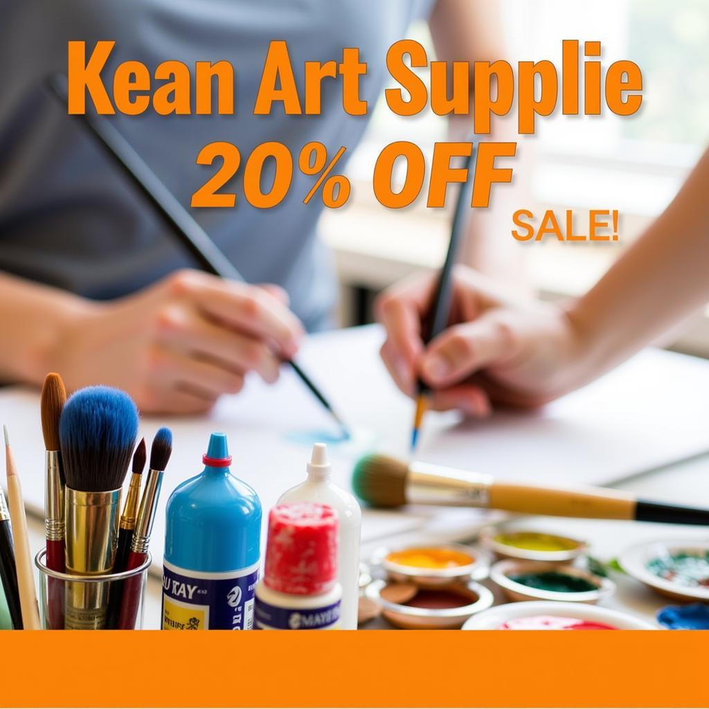 Art Supplies on Sale