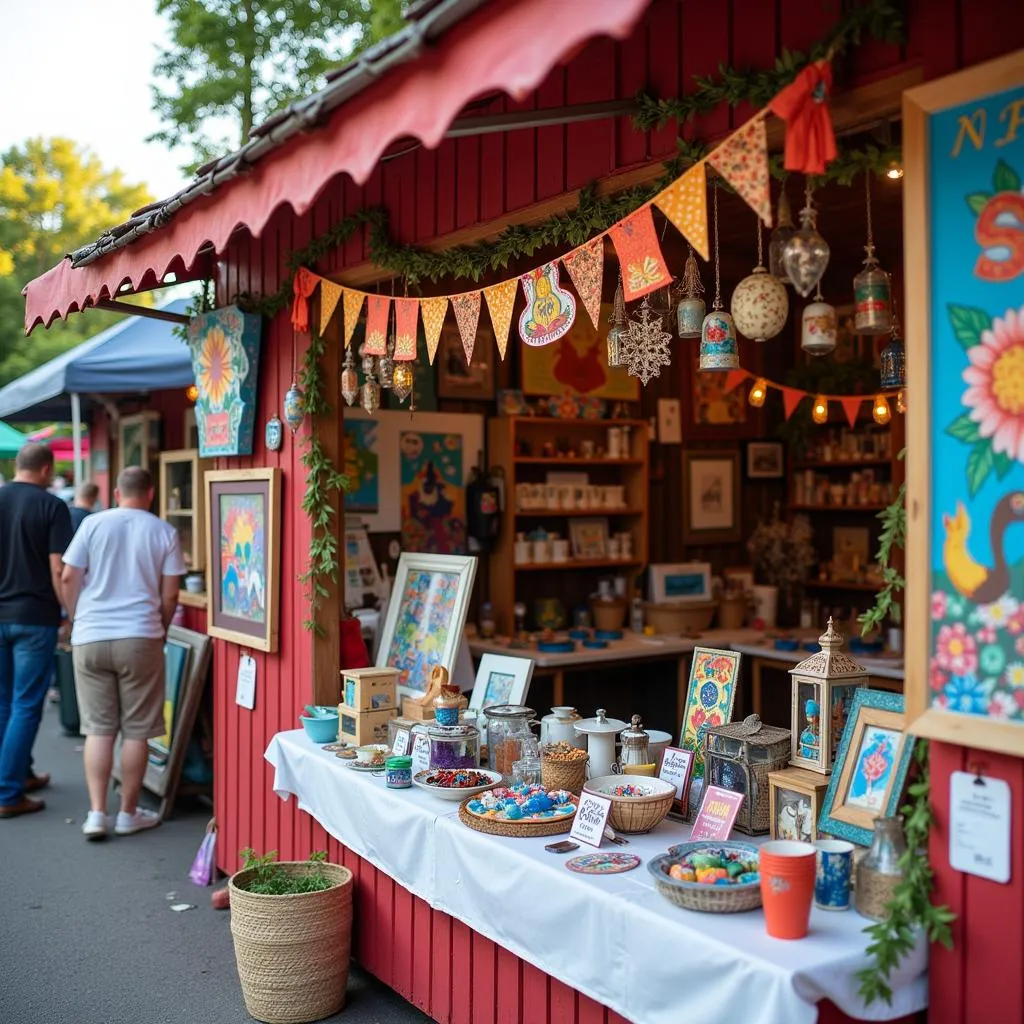 Souvenir Booths at Arkadelphia Festival of the Arts