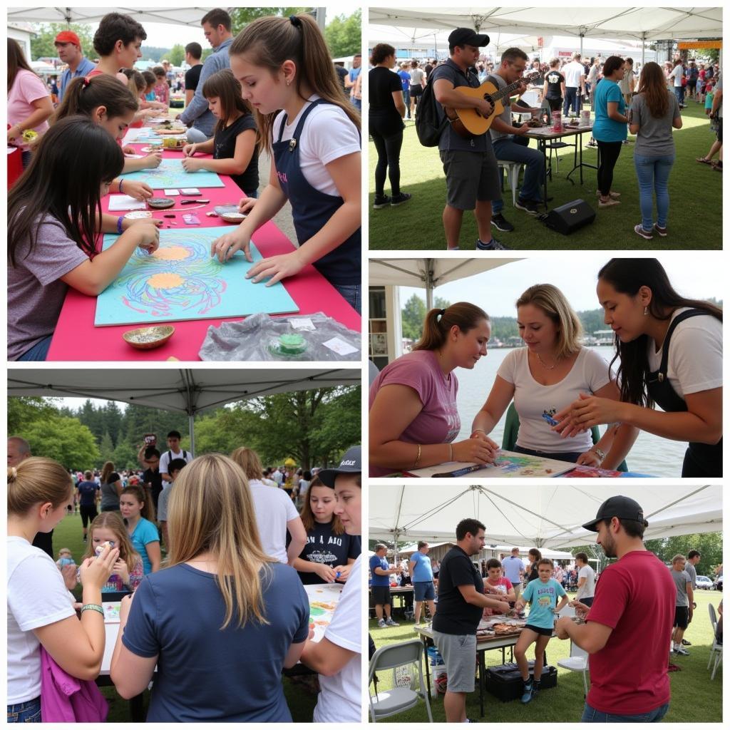 Community Engagement at Gig Harbor Art Festival