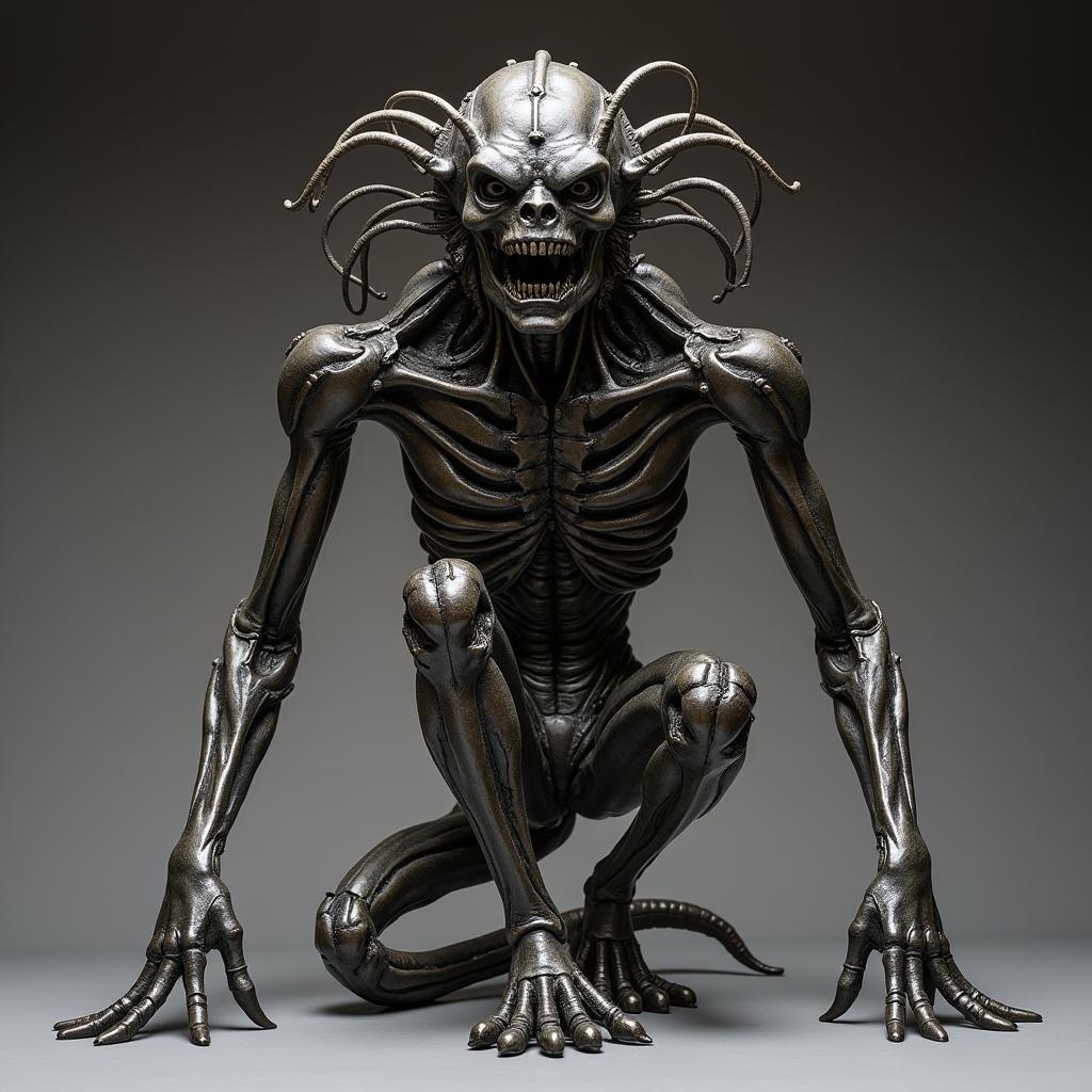 HR Giger Biomechanical Sculpture